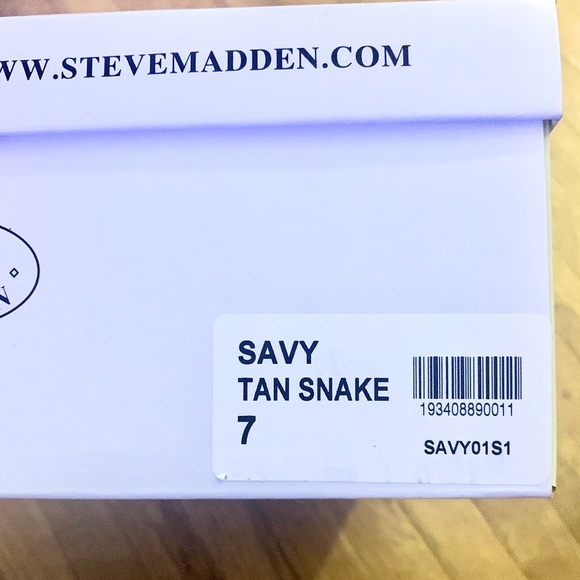 Steve Madden snake color shoes - Picture 3 of 4